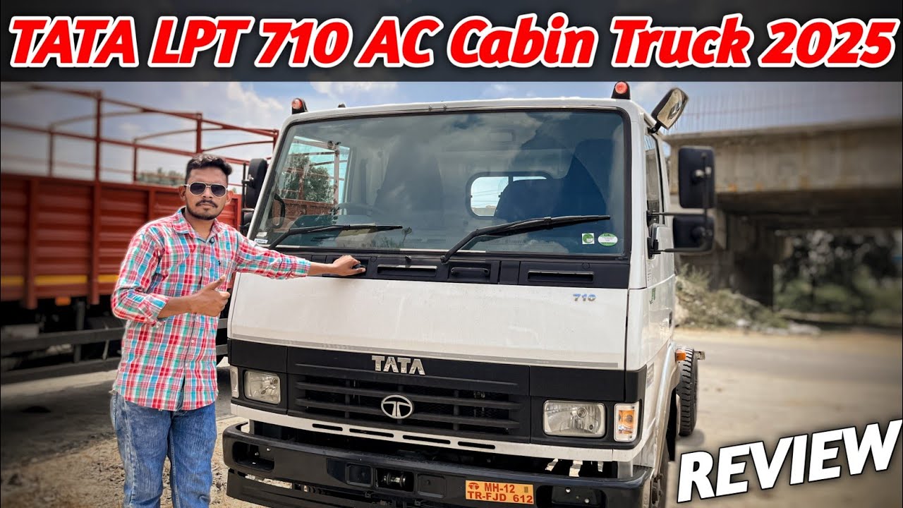 Tata LPT 710 2025 Review | 4 Wheeler Truck with AC Cabin | Mileage, Features & Price | STAR RIDES 