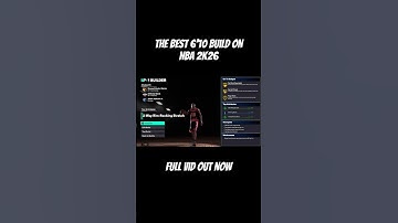 THIS 6’10 BUILD MAY DOMINATE NBA 2K26!🔥… #nba2k26 #2kcommunity #2kcontent #2k26 #shorts #nba2k