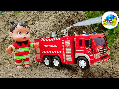 THANKFUL SONG - Xe Ô Tô Cứu Hỏa Phun Nước Dập Lửa - Đồ Chơi Trẻ Em | Kid Studio