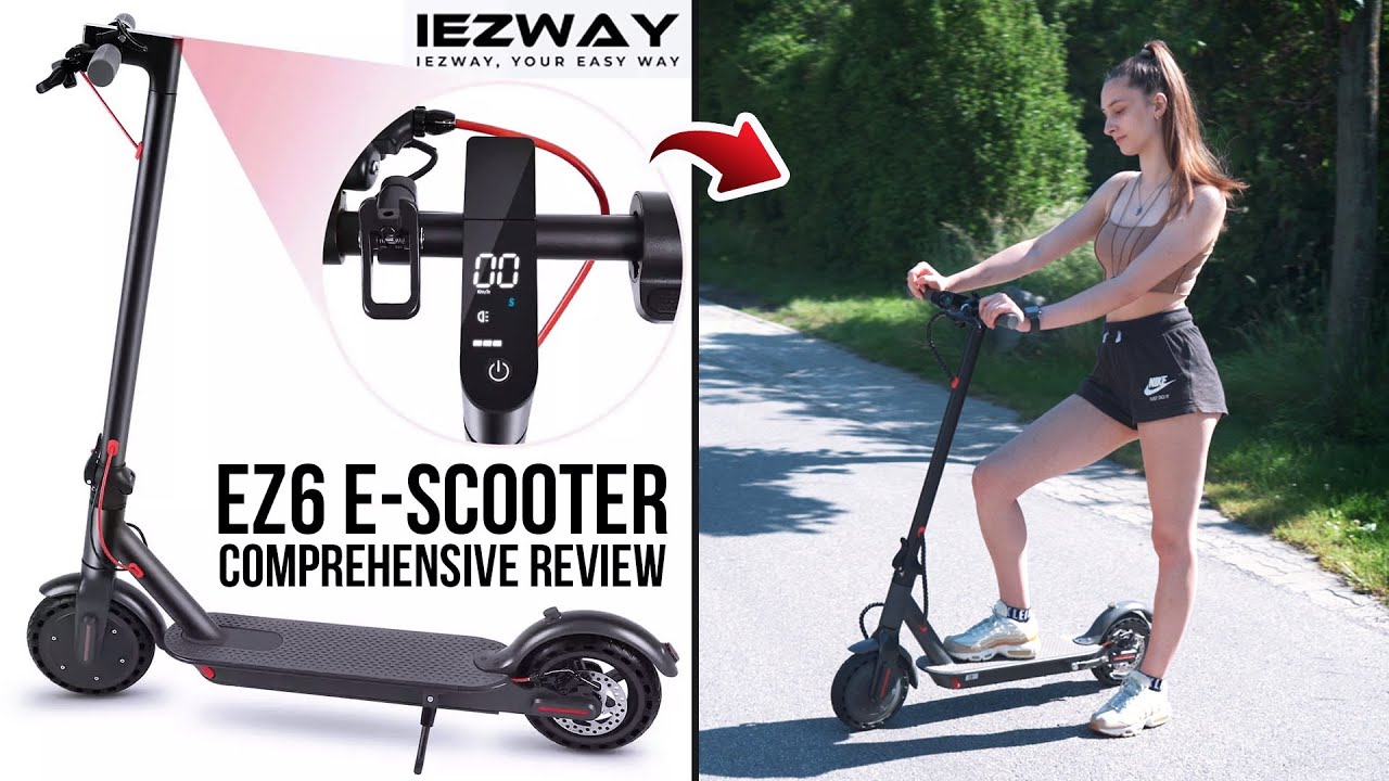 iEZway EZ6 Scooter Review - Solid Budget E-Scooter - YouTube
