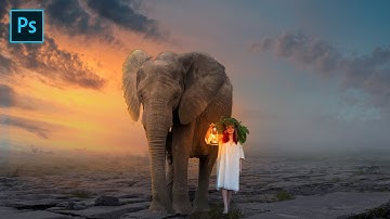 Fantasy Elephant Manipulation | Photoshop Tutorial