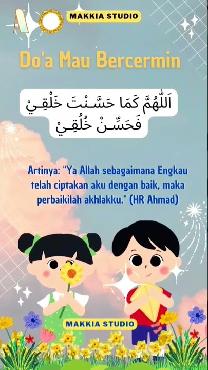 Do'a Sebelum Bercermin