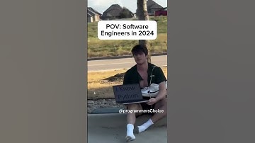 The developers in 2050. 😂 This is the future, they have to sell themselves by standing on street.