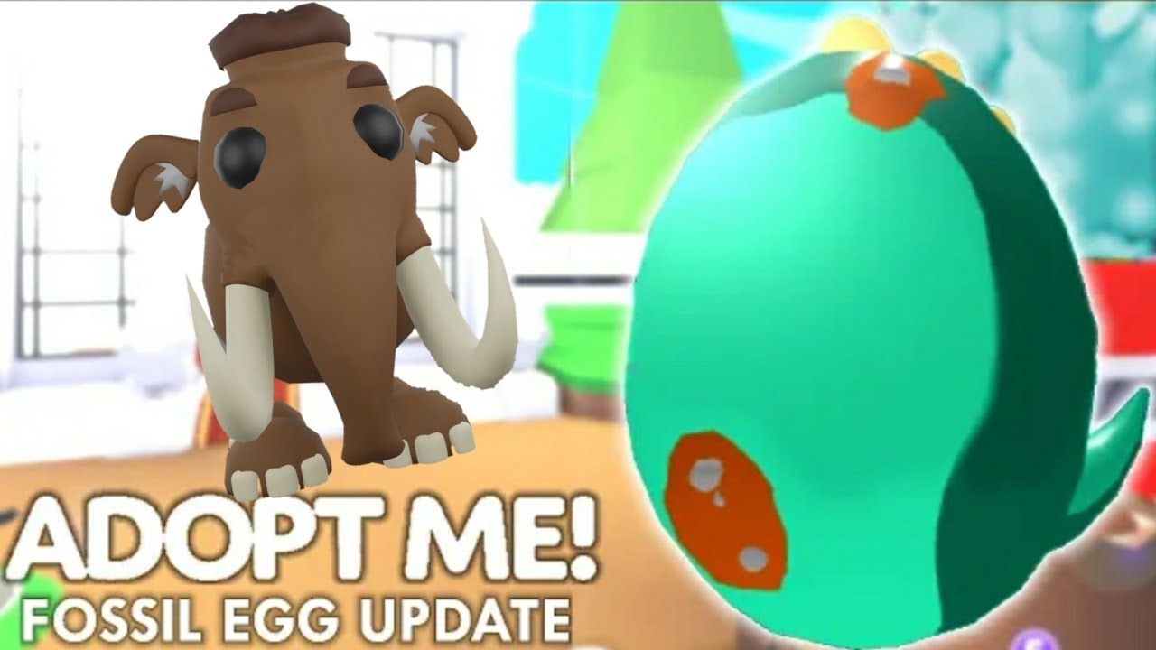 Fossil Eggs Adopt Me Update Fossil Eggs Pets Release Date Fossil Egg Price Gaming With Minni Youtube - roblox adopt me fossil egg update