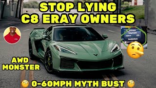 How to test your C8 eRay 060mph | Uncovering the Truth