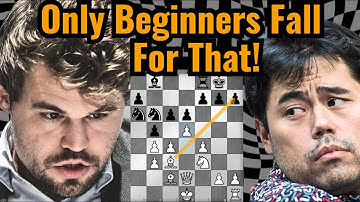 Magnus Carlsen SHOCKS Hikaru w/ Famous OPENING TRAP! (Memorize This & WIN!)