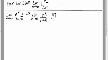 Calc 1: Indeterminate Forms and L