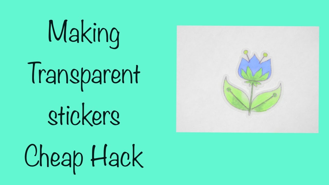 cheap transparent stickers