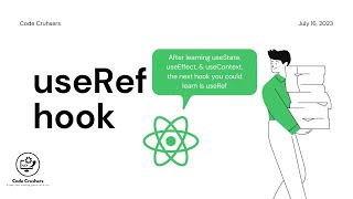 The useRef hook in React.js | Code Crushers #tutorial #viral #reactjs | 2023