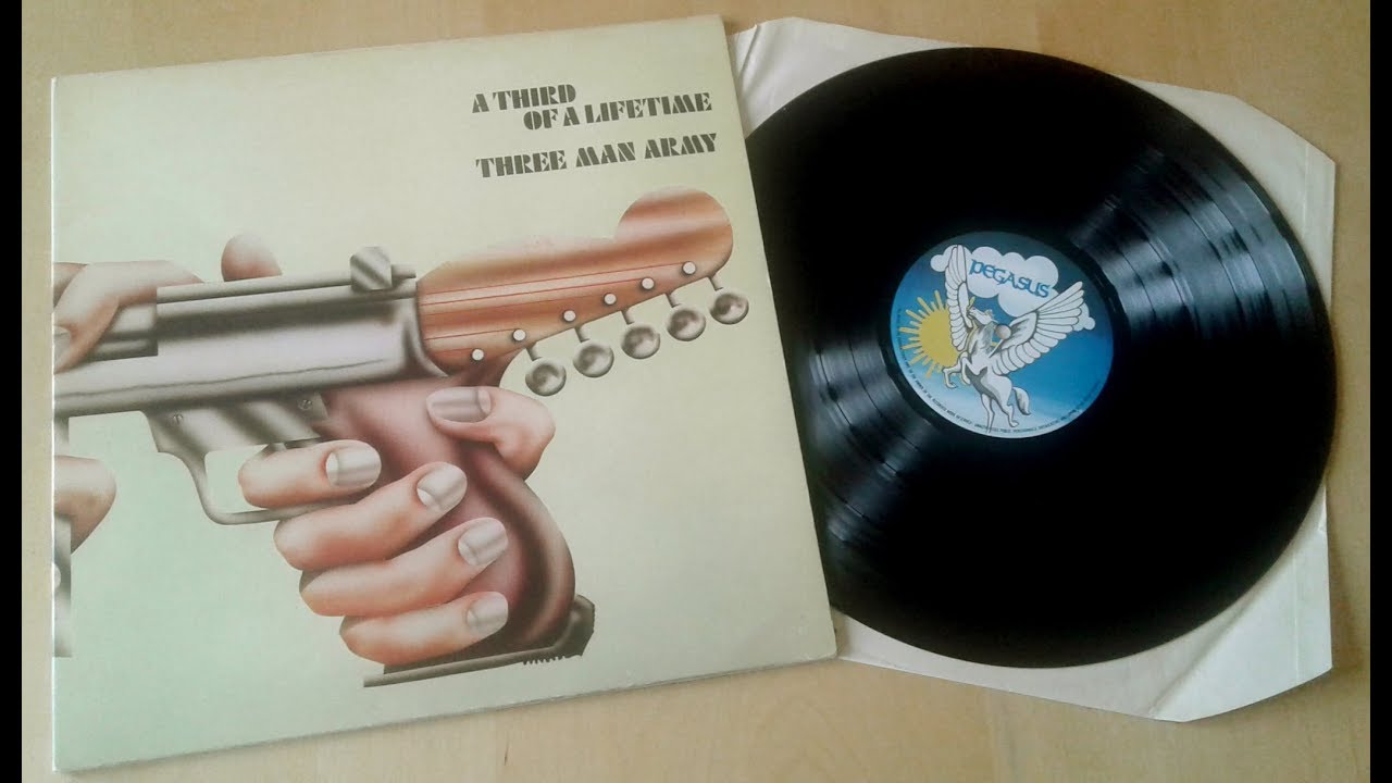 THREE MAN ARMY (Full Album) 1971 UK LP Pegasus Label RARE Heavy Rock £200  GUN, GURVITZ