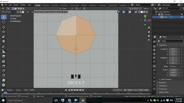 Looptools in Blender.How to convert rectangle into circle in Blender.How to change shape in Blender.