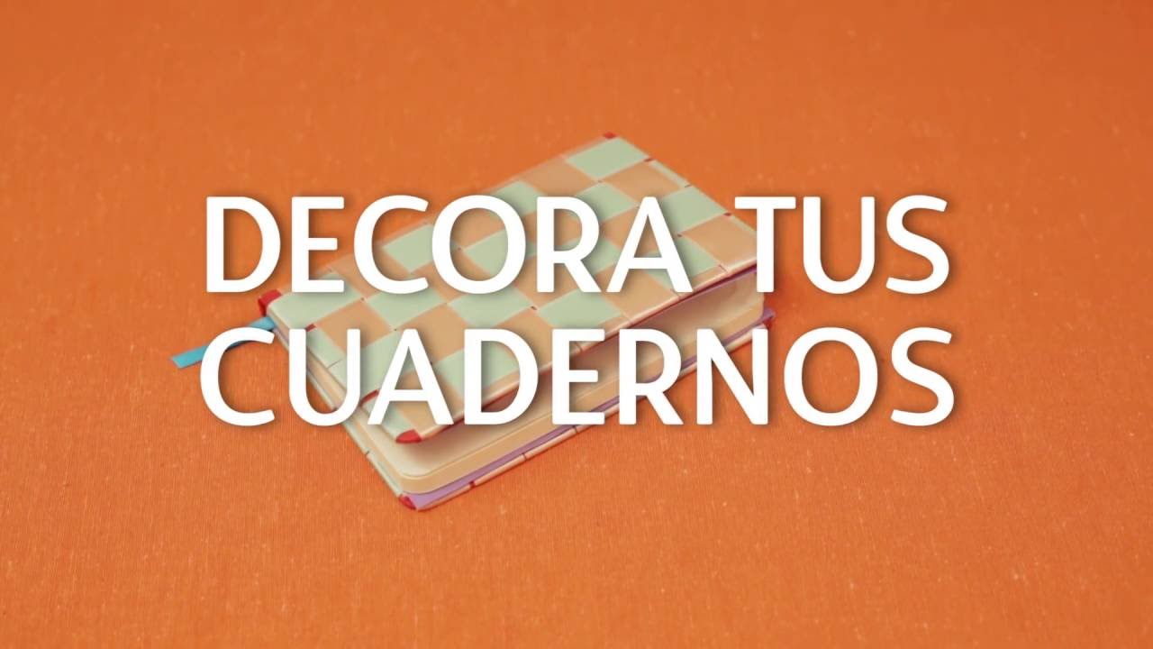 Decora tus cuadernos | @iMujerHogar manualidades raudales