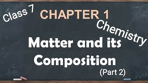 ICSE Class 7 Chemistry Chapter Matter | 3 States of Matter and their properties