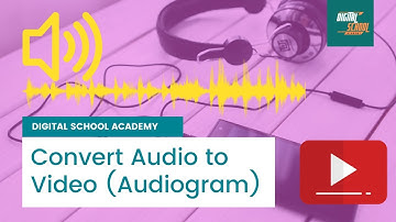 How to quickly convert audio podcast to video for free - Audiogram