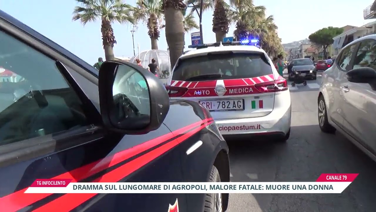 Dramma sul lungomare di Agropoli, malore fatale sulla spiaggia: muore una donna