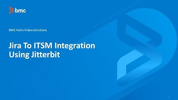 Helix ITSM :  How to use Jira with ITSM Integration Using Jitterbit