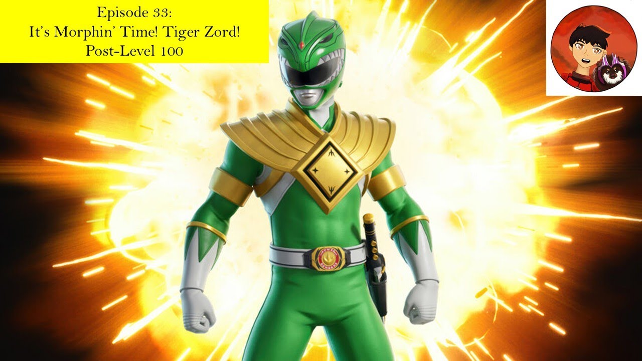 Fortnite | Power Rangers Episode 33: It's Morphin' Time! Tiger Zord! | Post-Level 100: 08/26/2025