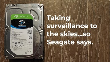 Hard Drive Sounds: Seagate SkyHawk ST4000VX007