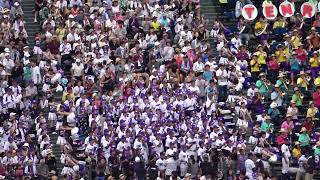 チアの足上げすごっ!!天理高校のアルプス!