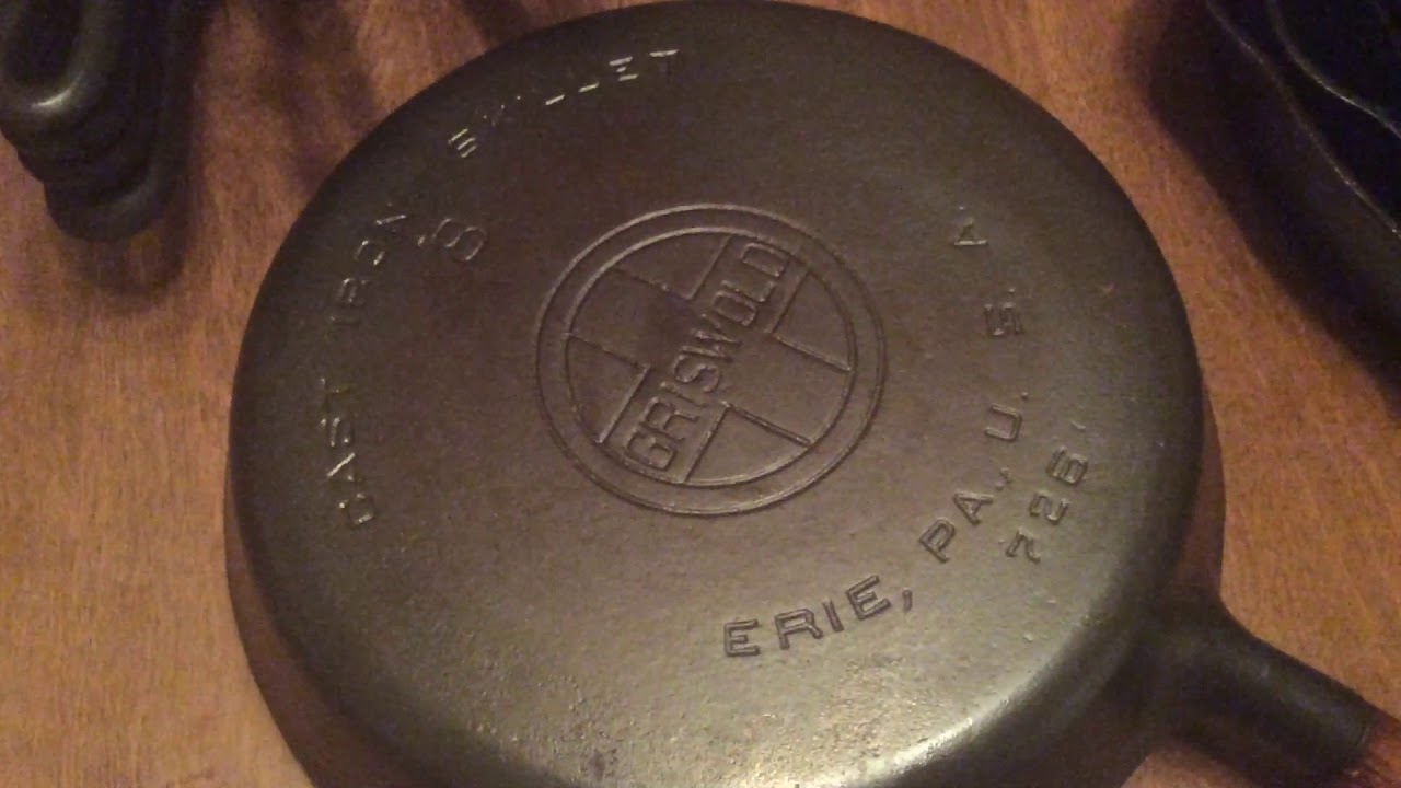 Cast Iron Griswold Collection - YouTube