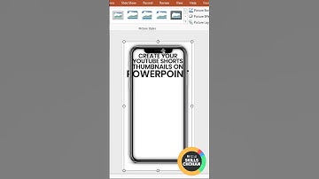 Create YouTube Shorts Thumbnail in PowerPoint