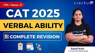 CAT Verbal Ability Full Revision | (Odd One Out, Para Jumbles & Para Summary) | VARC for CAT 2025