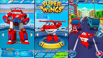Super Wings : Jett Run - All Levels Gameplay Walkthrough (Android,ios)
