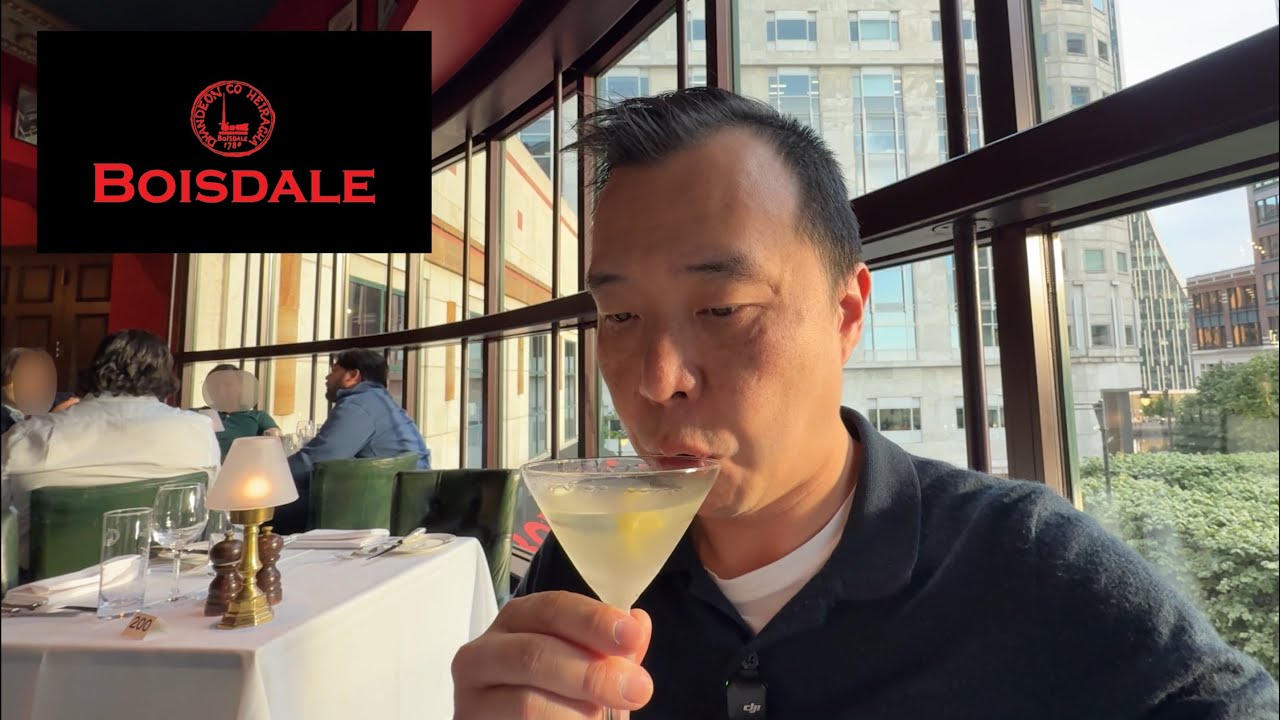 Ужин в ресторане Boisdale в Canary Wharf