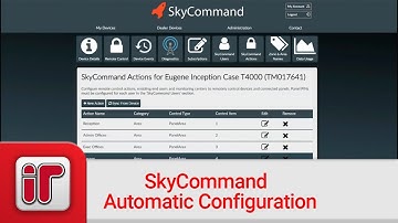 SkyCommand Automatic Configuration