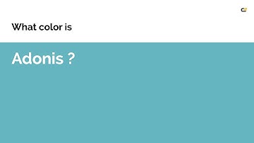 Adonis color #64b5bf hex color - Blue color - Warm color 64b5bf