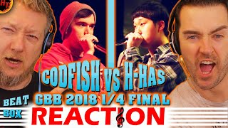 CODFISH vs H-HAS Beatbox Reaction! Quarter Final 2018