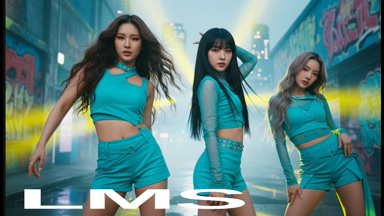 Energetic K-Pop Dance Pop Remix with Punchy Drums and Bright Synths