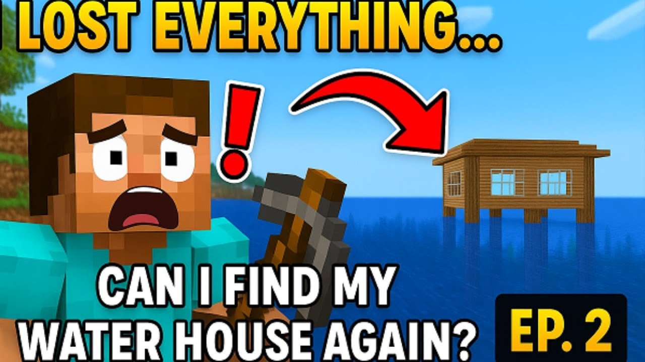 🚨 I Lost Everything in Minecraft Survival – Episode 2! 🧱 - YouTube