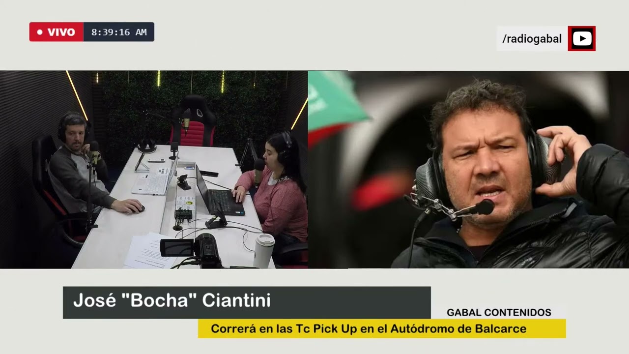 José “Bocha” Ciantini vuelve a correr en el Fangio: “Es un triunfo de la vida y una segunda oportuni