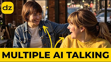 Two Characters, AI Talking: Dzine