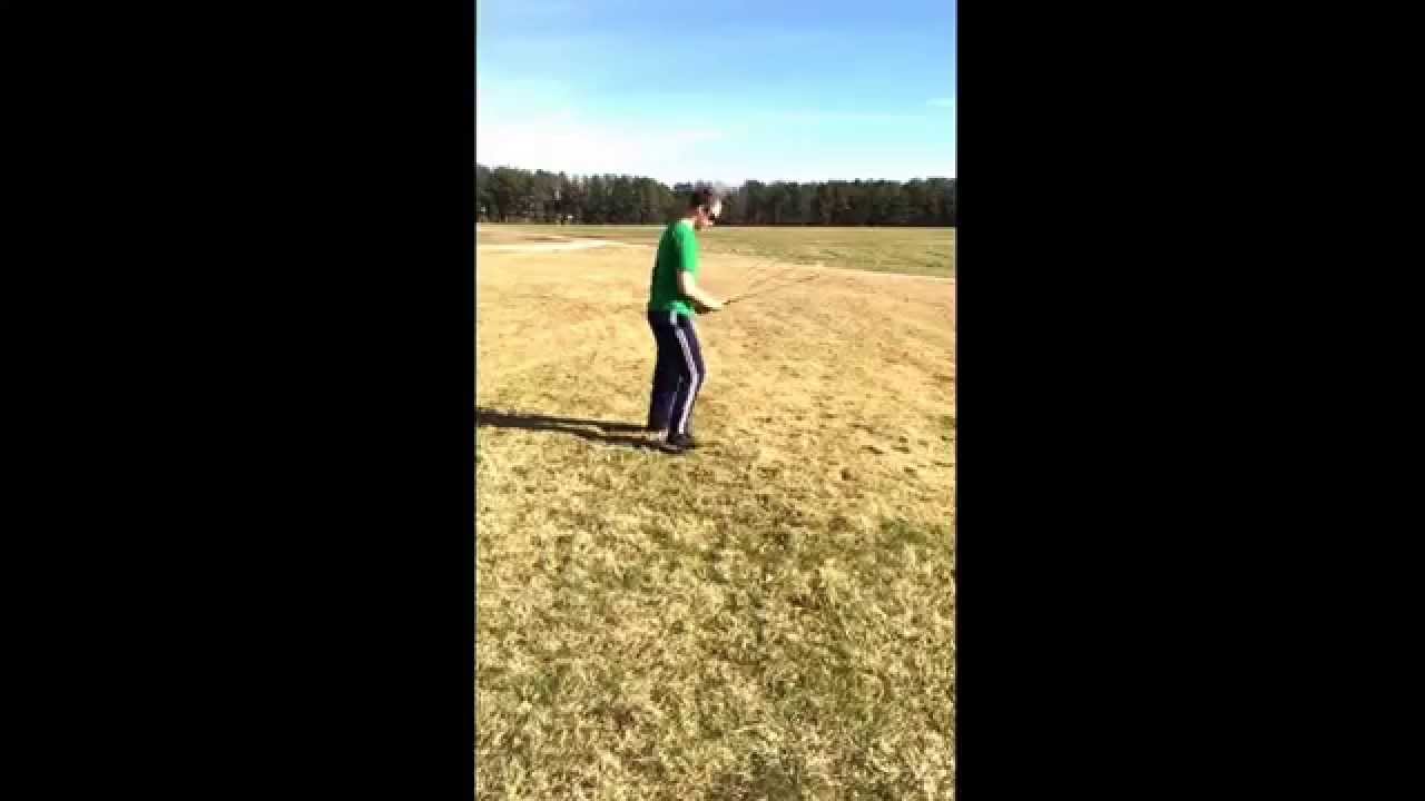 Lesson 2 first swings - YouTube