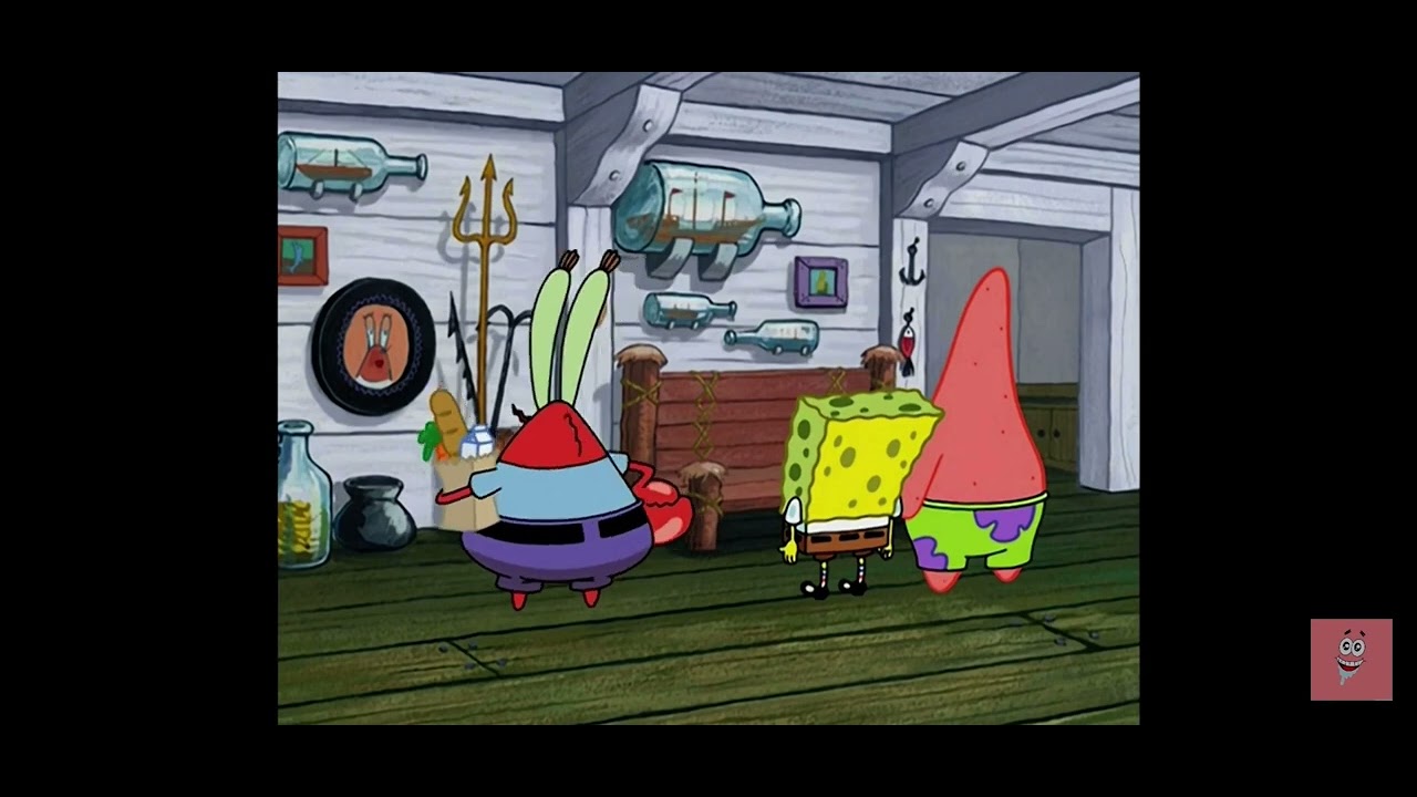 Mr. Krabs Inspecting SpongeBob and Patrick’s Paint Job for 10 Hours