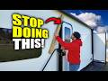 5 Things to NEVER DO in an RV ➕ 5 Things You SHOULD