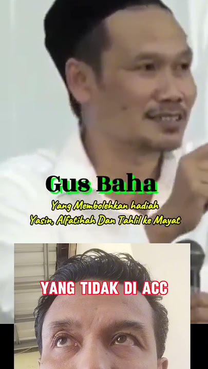 TAHLILAN, YASINAN TERHADAP ORANG MENINGGAL| GUS BAHA #ngajigusbahaterbaruhariini #ngajionline
