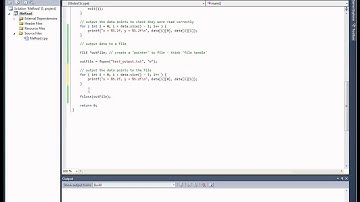 Introduction to Programming for Physicists Week 9 - Screencast 3 - Writing File the C Way