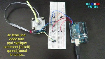 TEASER MOTEUR PAS à PAS avec ARDUINO UNO