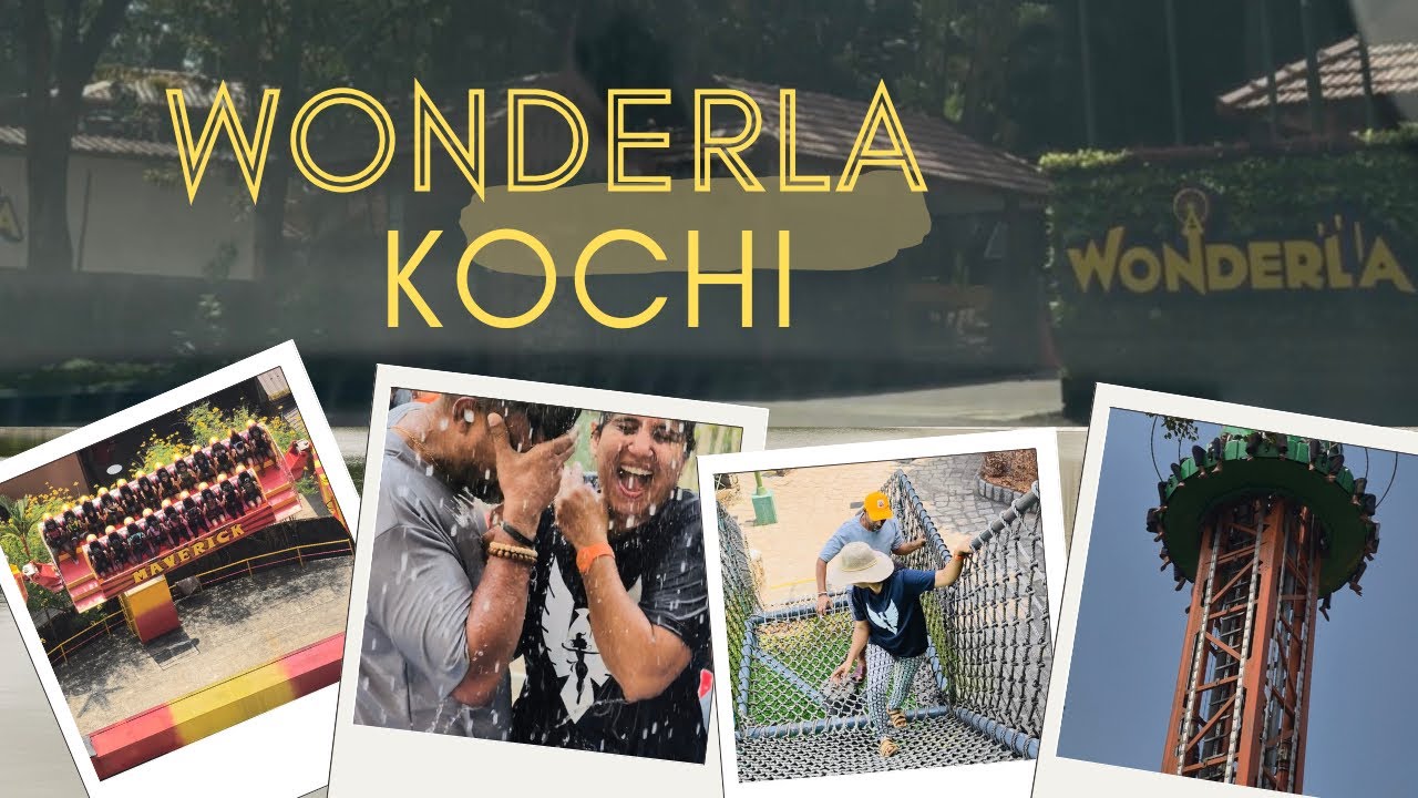 Kochi wonderla കിളി പോയി മക്കളെ......😂😂😂😂😂ponnanikkary