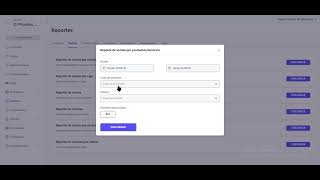 Como descargar el reporte de ventas por producto/servicios de mi cuenta de iZi Soluciones Digitales. screenshot 2