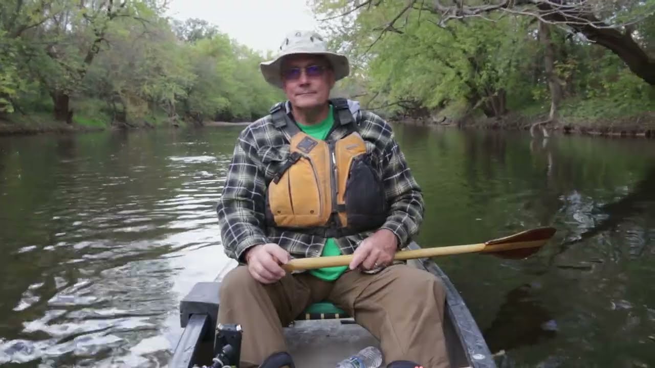 Autumn Artistry via Canoe