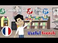 Learn useful french le magasin de musique  the music store