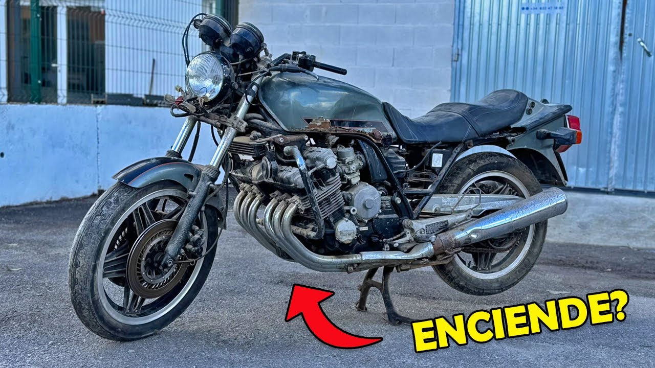 Enciendo una Honda CBX 1000 tras 25 AÑOS ABANDONADA