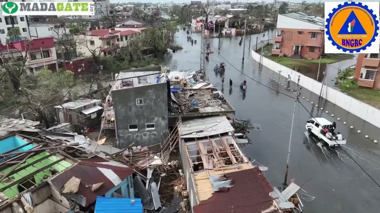 Tamatave ravage par Gezani 10 02 2026