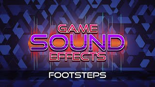 Footsteps Game Sounds Effects Asset Pack