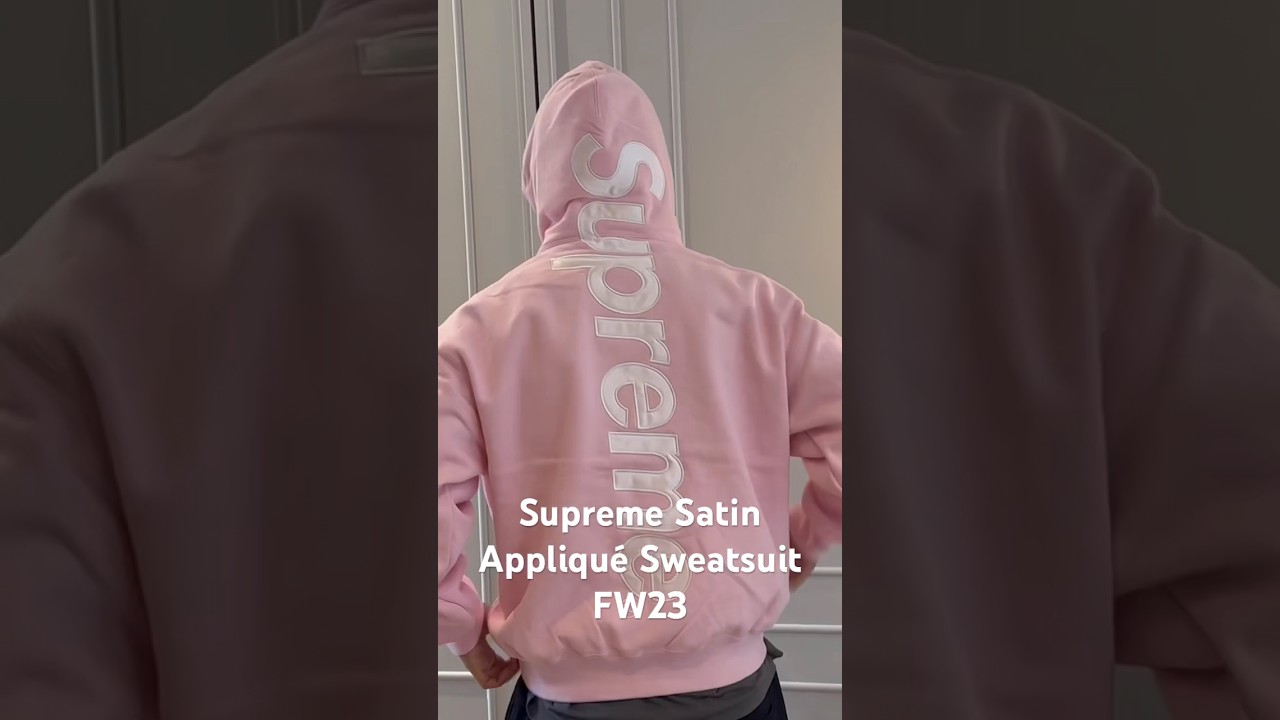Supreme Week 9 x Dickies Collection & Satin Appliqué Hooded