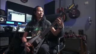 NDARU THRASHLINE - RAJA GILA , guitar playthrough with lyric